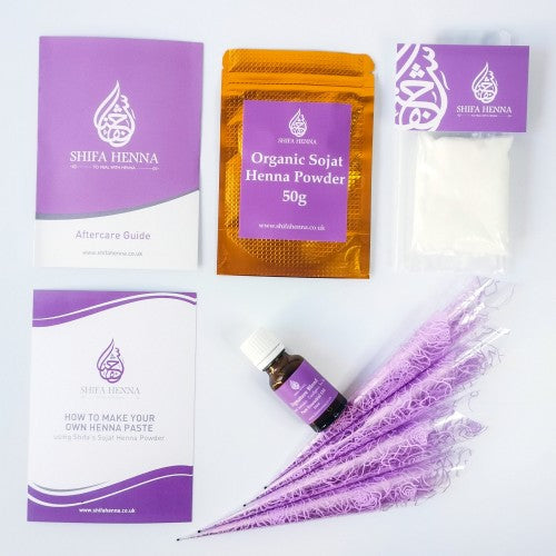 Henna Kit 50g (WITHOUT WHITE BOX)